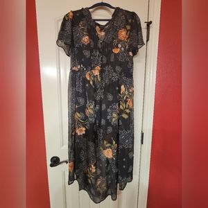 Torrid high low sheer top